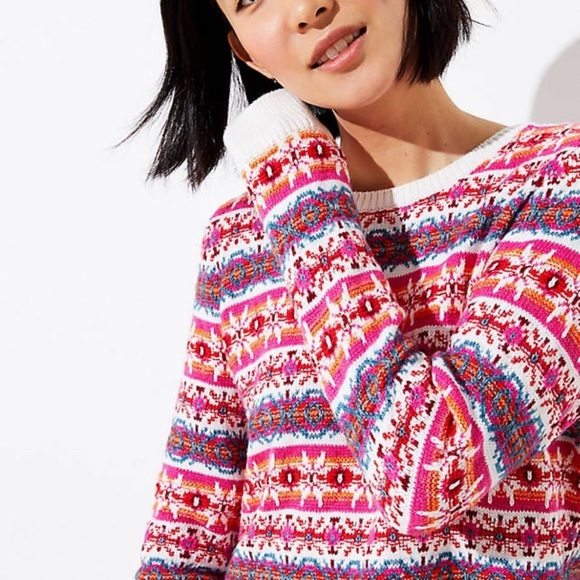 LOFT crew neck sweater - Picture 4 of 8